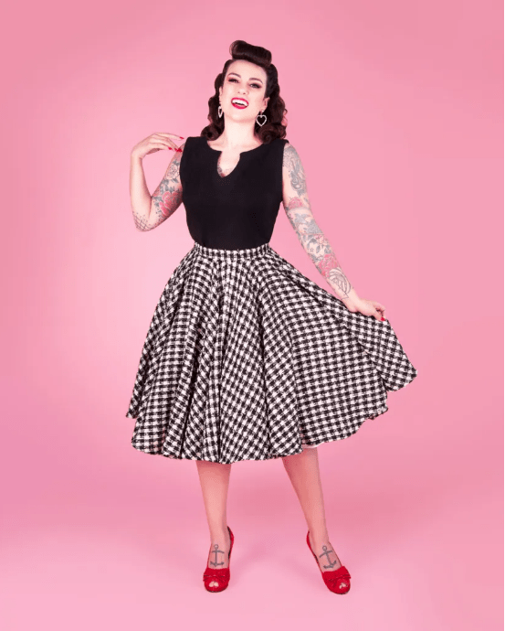 Double Circle Skirt Textillia